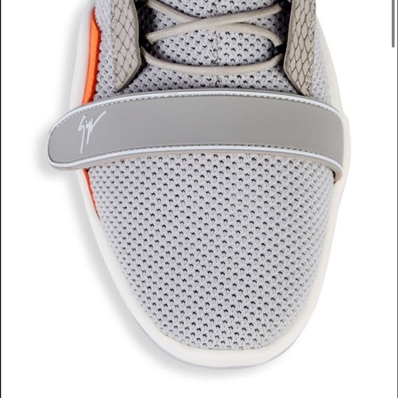 giuseppe zanotti NIB croc & mesh hightops - Picture 7 of 11